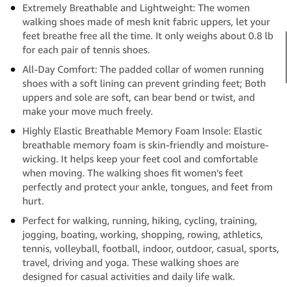 Slip On Memory Foam Lightweight Sneakers - Picture 8 of 8